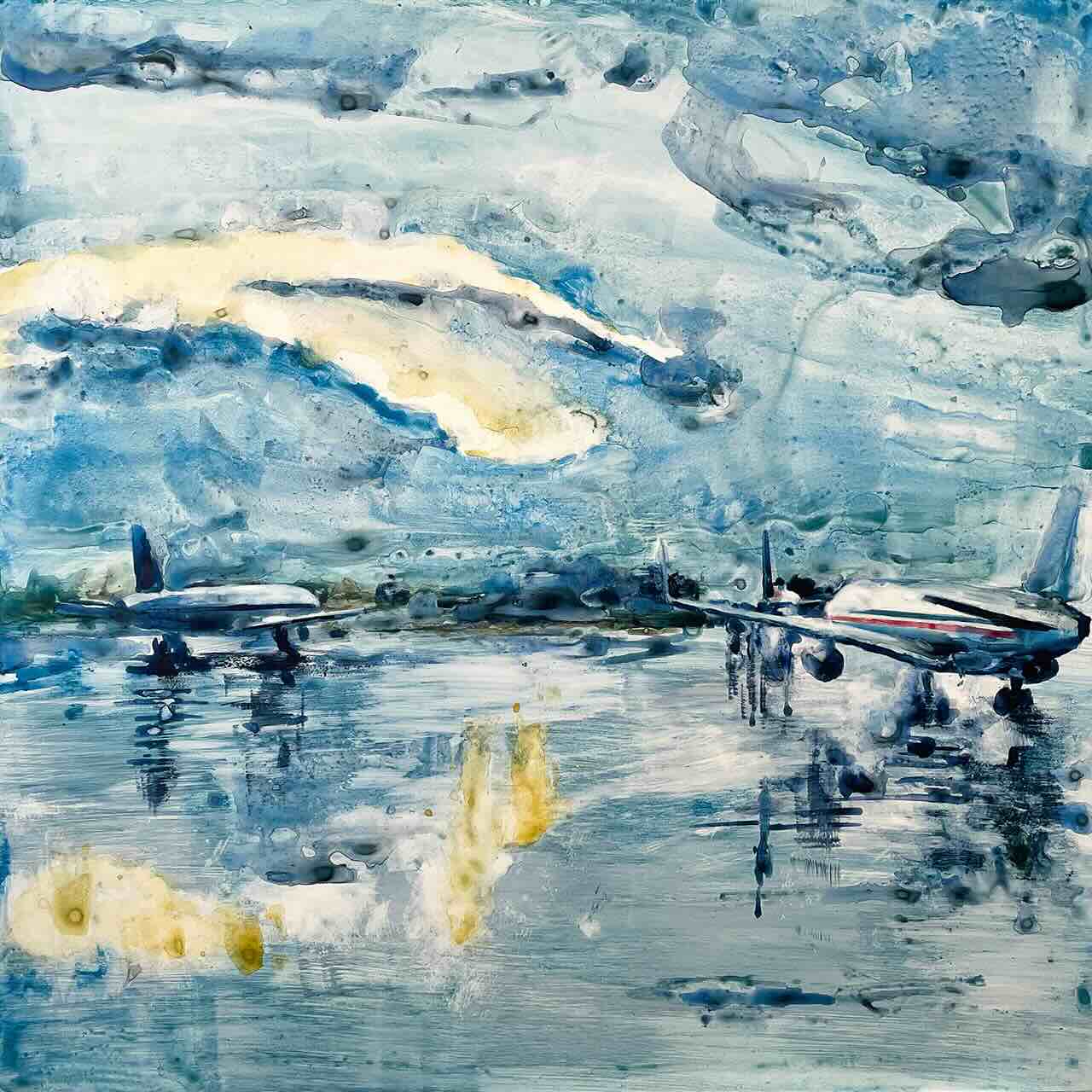 Flight Series, painting by Christina Goodwin