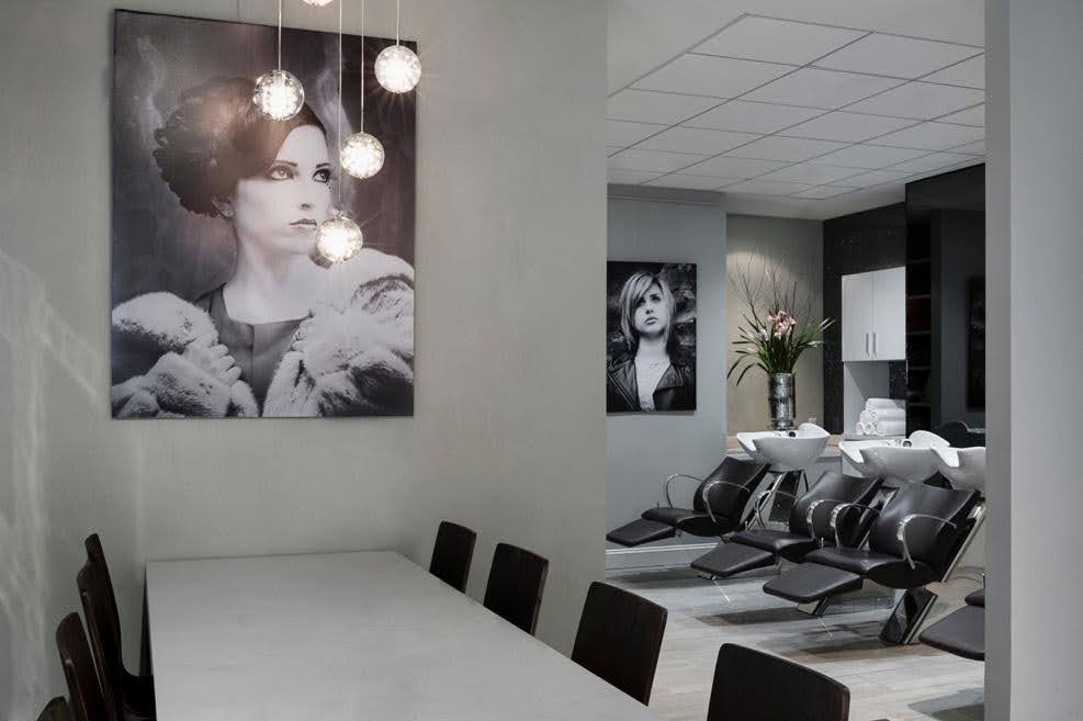 HC Studio treatment area for hair and scalp services