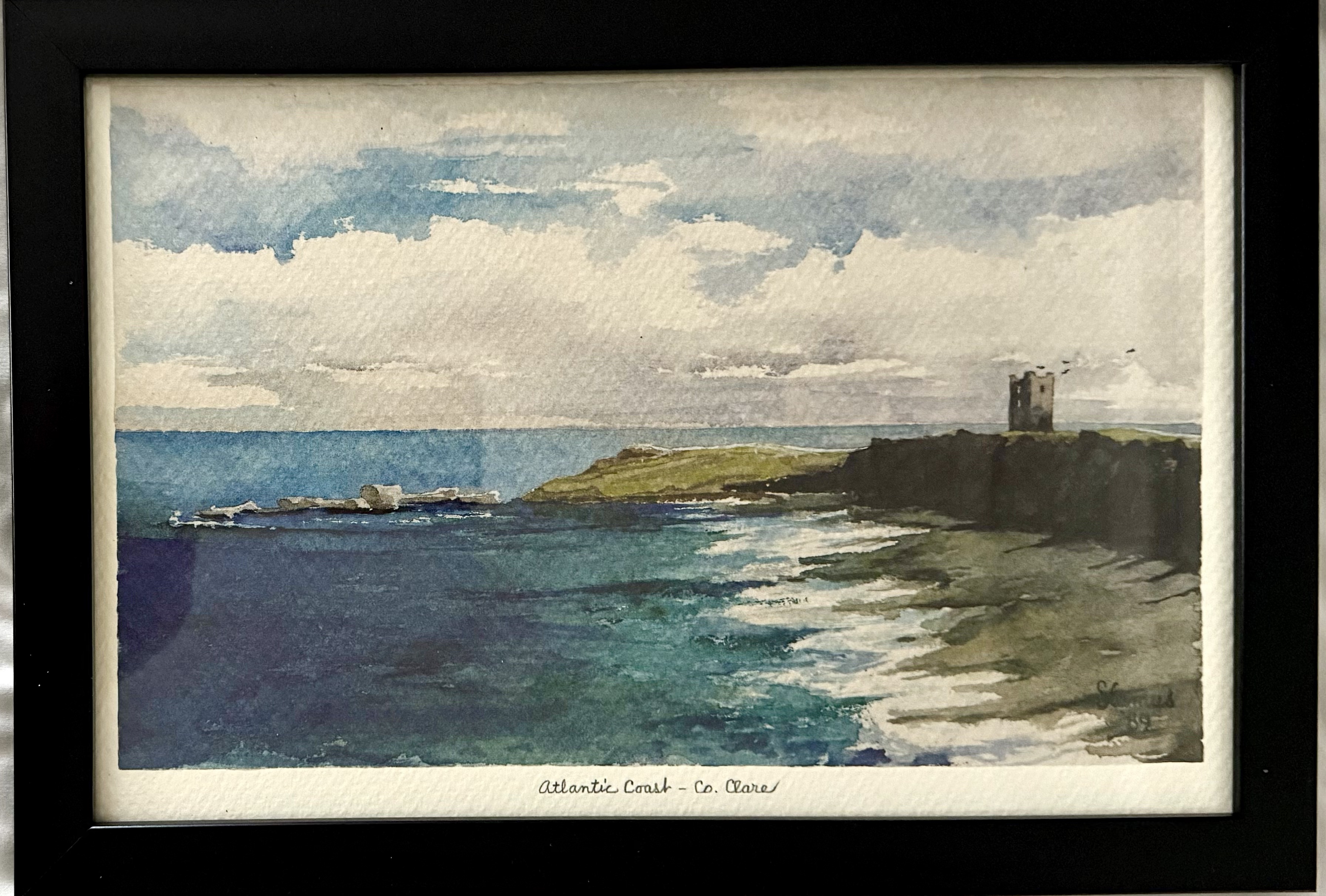 Atlantic Coast Print by Seamus Healy
